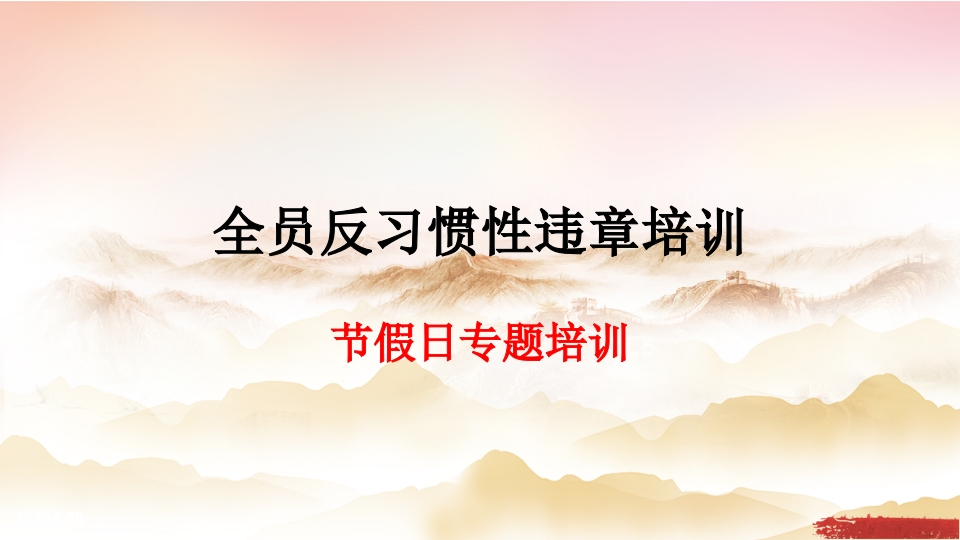 202505之2025节前全员反习惯性违章培训18