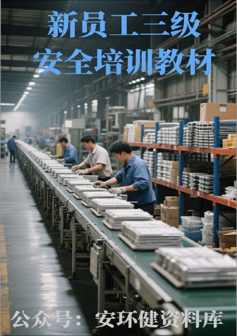 化工企业新员工三级安全培训教材丨109页260507-EHS文库网