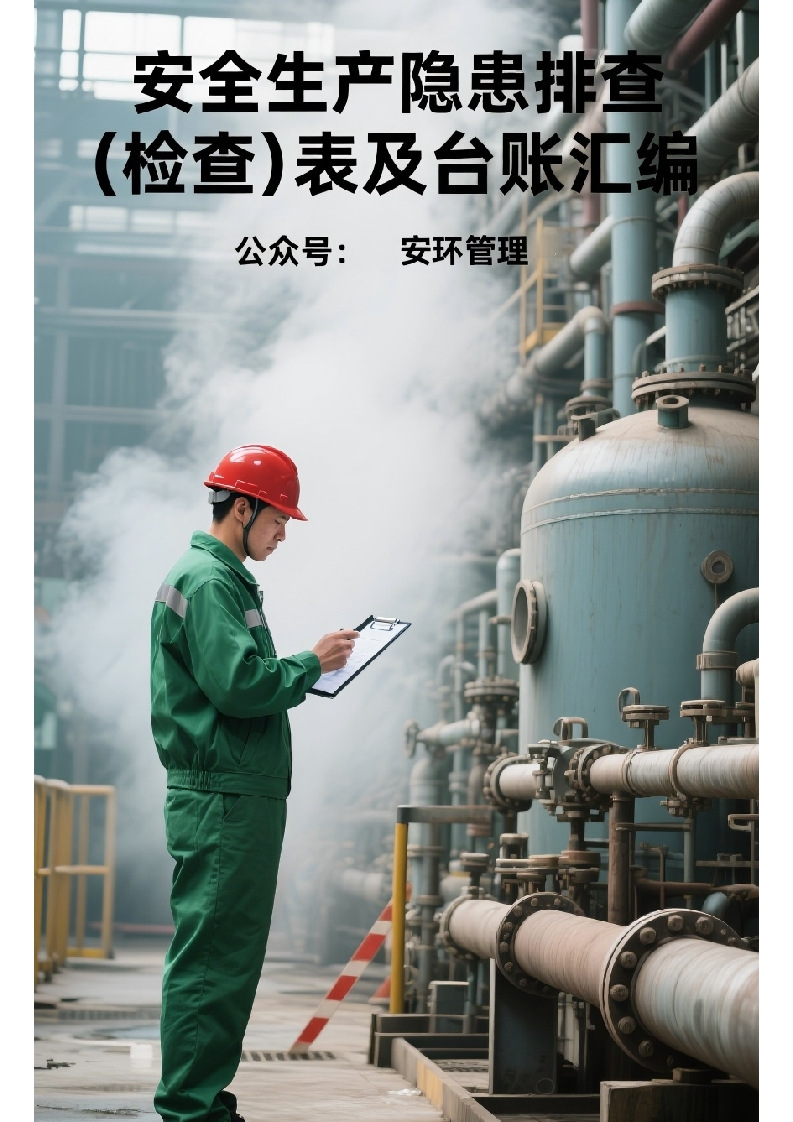 安全生产隐患排查表汇编丨58页2026021