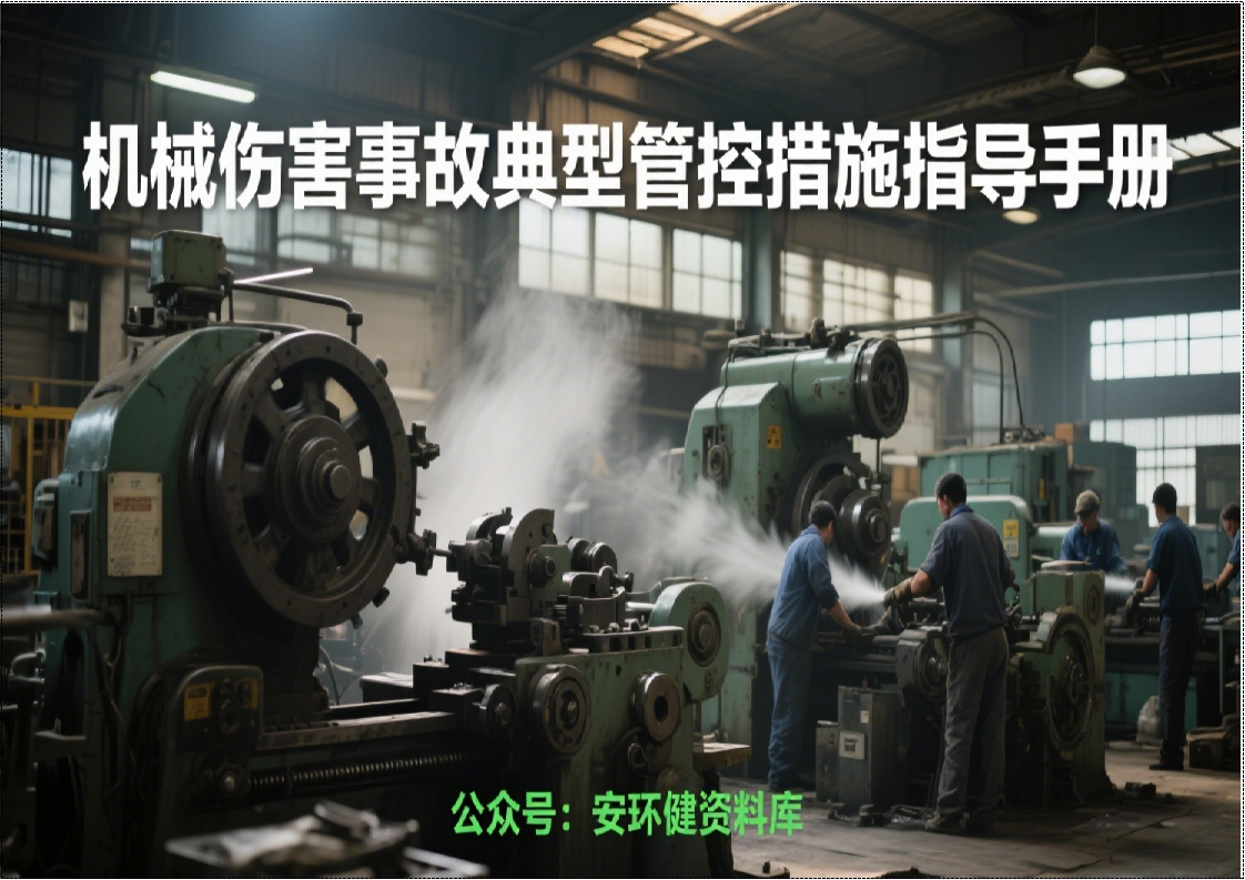机械伤害事故典型管控措施指导手册丨40页260507-EHS文库网