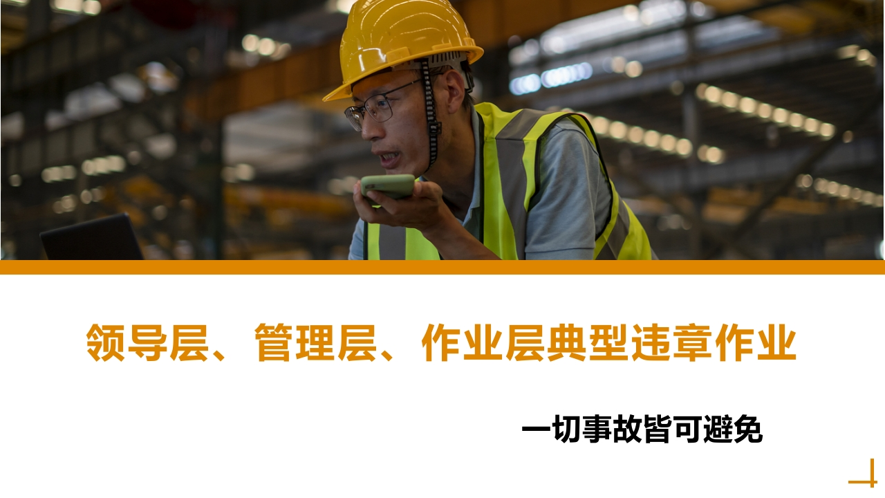 领导层、管理层、作业层典型违章作业丨82页20250210-EHS文库网